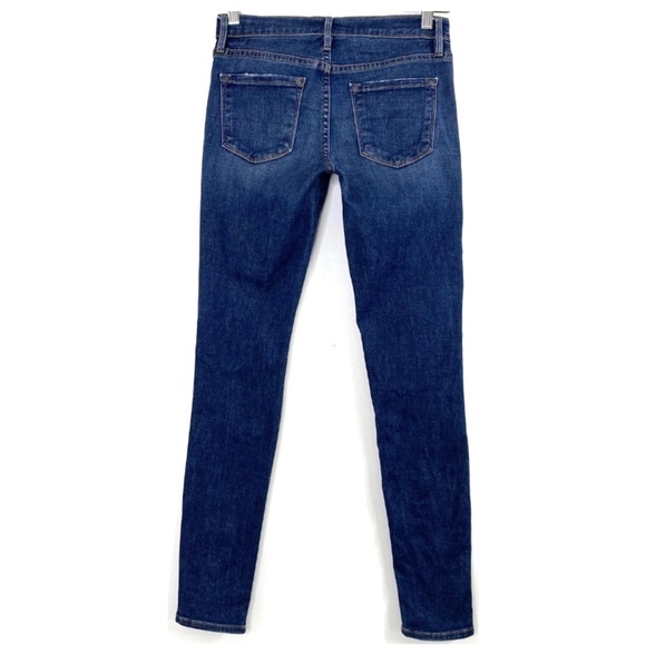 Frame Denim Le Skinny de Jeanne Distressed Denim Jeans Style LSJ179 Stella - Picture 4 of 8